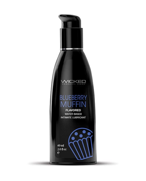 Wicked Sensual Care Water Based Lubricant - 2 Oz Blueberry Muffin Lubricants