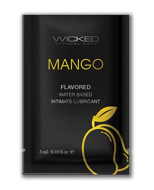 Wicked Sensual Care Water Based Lubricant Mango Lubricants