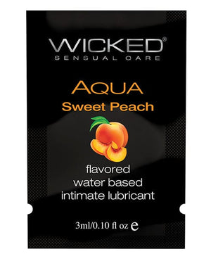 Wicked Sensual Care Water Based Lubricant Sweet Peach Lubricants