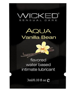 Wicked Sensual Care Water Based Lubricant Vanilla Bean Lubricants