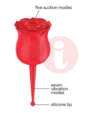 Wild Rose Le Pointe Vibrator - Red Stimulators