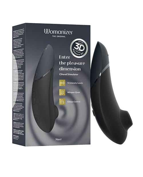 Womanizer Next 3D Climax Control Pleasure Air Black Stimulators