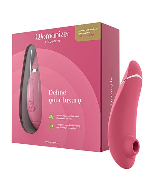 Womanizer Premium 2 Raspberry Stimulators