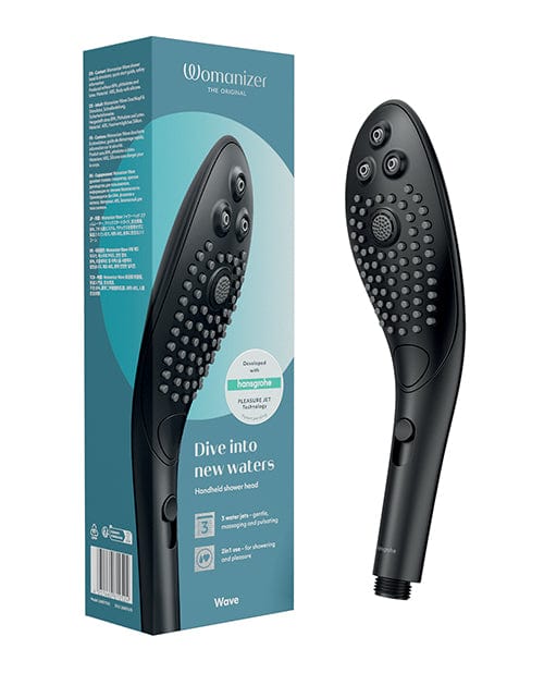 Womanizer Wave Shower Head Black Stimulators