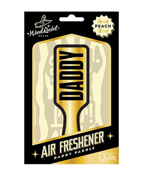 Wood Rocket LLC Novelties Wood Rocket Daddy Paddle Air Freshener - Peach