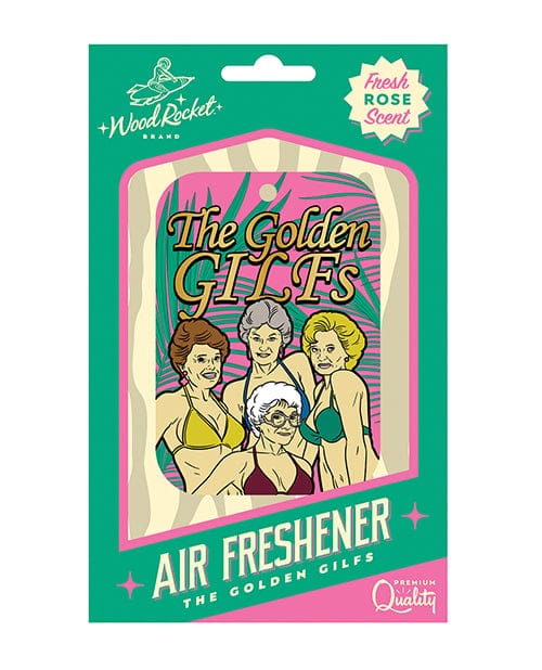 Wood Rocket LLC Novelties Wood Rocket Middle Finger Peach Air Freshener - Cologne