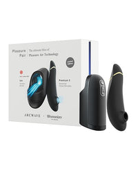 Arcwave Ion / Womanizer Premium 2 Pleasure Pair - Black: Revolutionize Your Pleasure Together