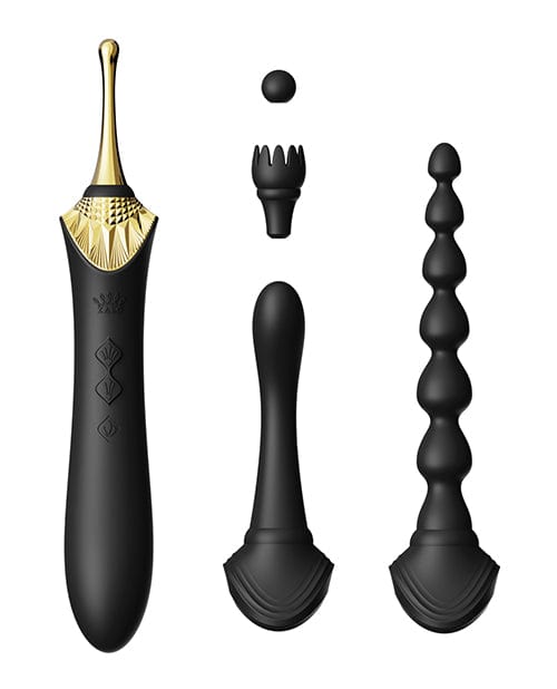 Zalo Bess 2.0 Clitoral Vibrator Obsidian Black Stimulators