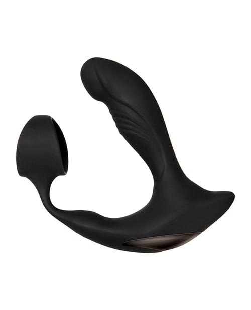 Zero Tolerance Strapped & Tapped Rechargeable Prostate Vibrator - Black Anal Products